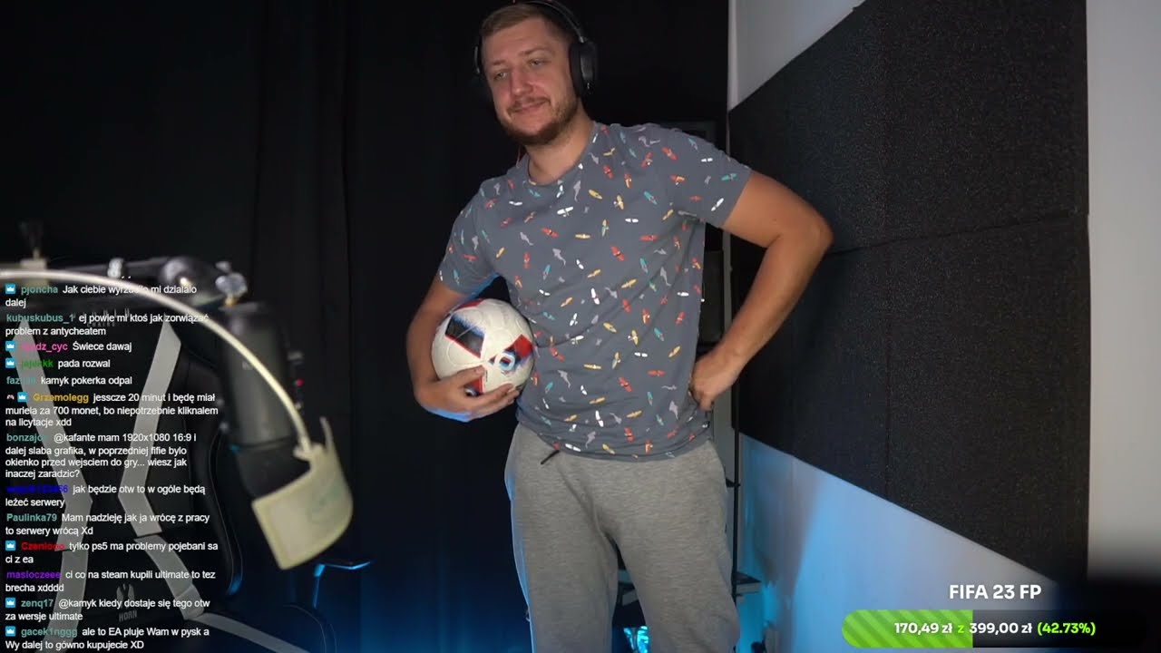 KAMYK ROZWALA STANOWISKO PIŁKĄ!!
