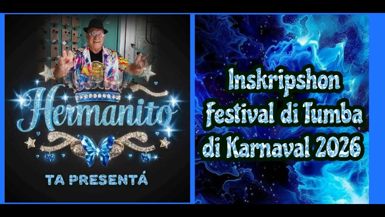 Hermanito ta presentá : Inskripshon Festival di Tumba di Karnaval 2026.