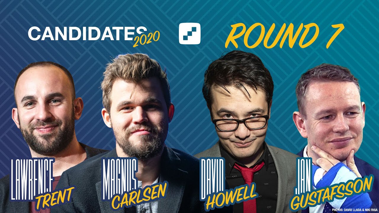 FIDE Candidates 2020 | Round 7 | Live Commentary with Magnus Carlsen