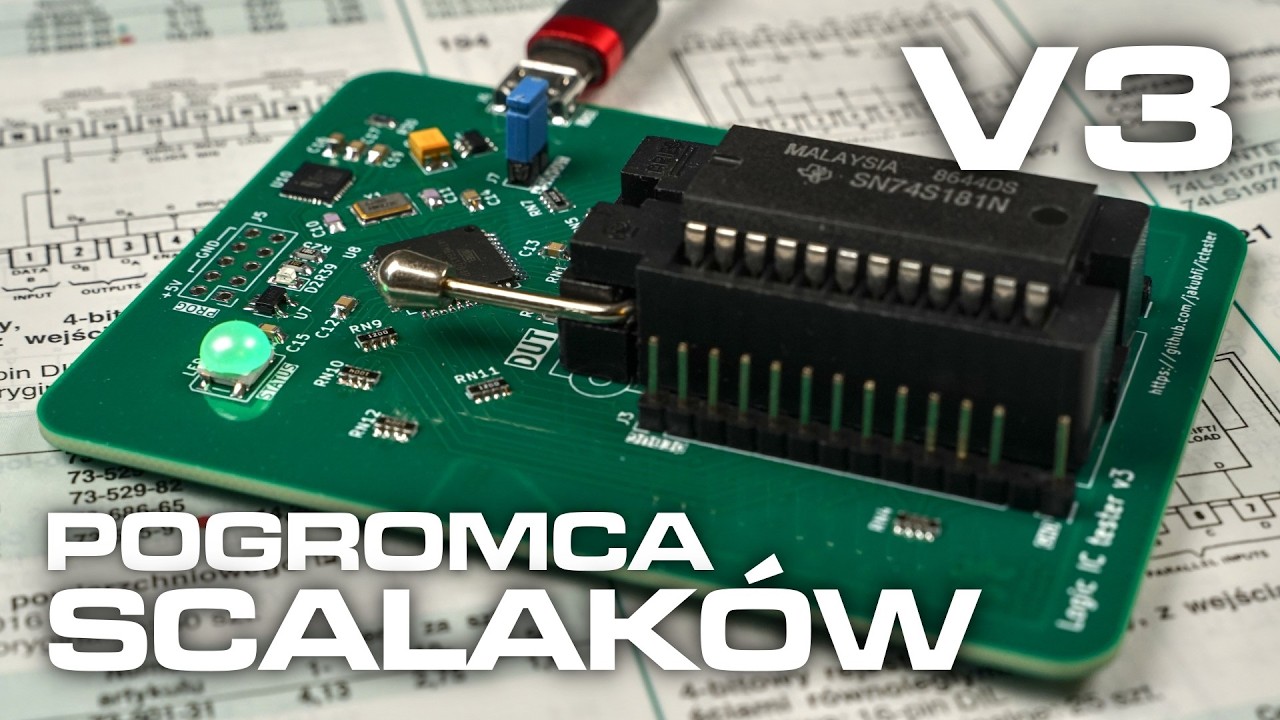Tester układów scalonych v3 - nowe funkcje