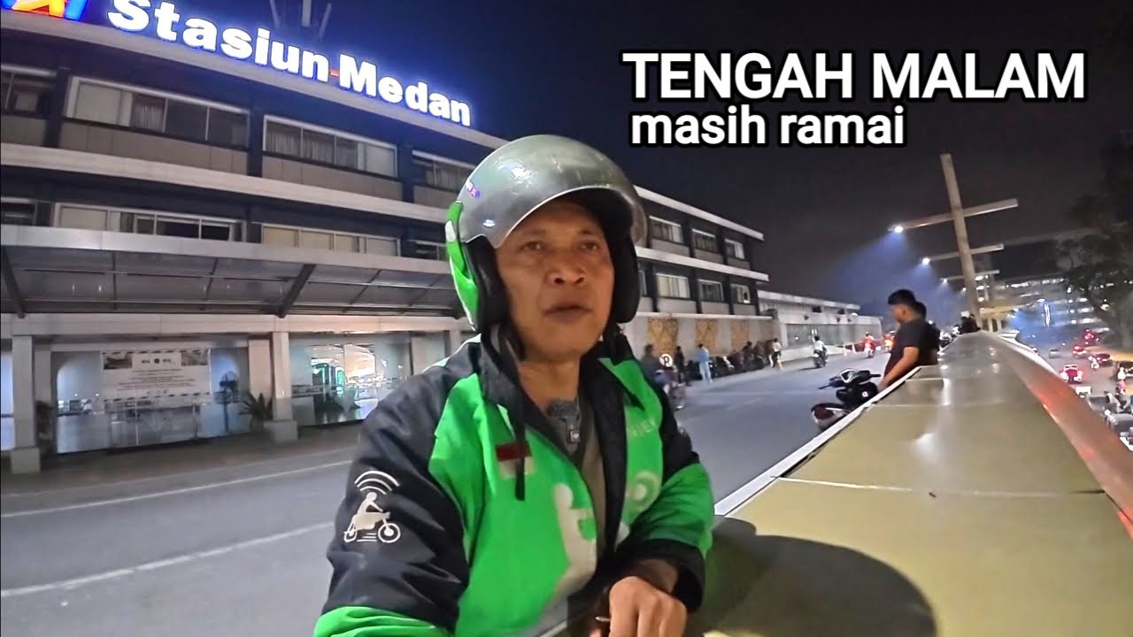 TEMPAT NONGKRONG TENGAH MALAM YANG PALING RAMAI DI PUSAT KOTA MEDAN | MOTOVLOG.