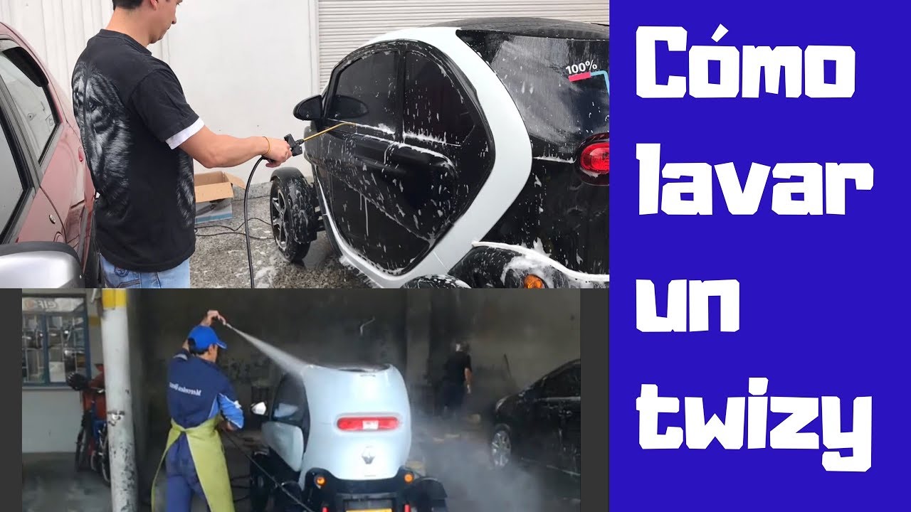 Cómo lavar un Renault Twizy