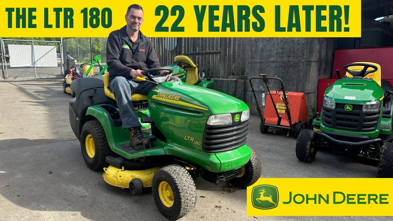 WATCH THIS - We got a John Deere LTR 180 back 22 years later from a customer - you have to see this!