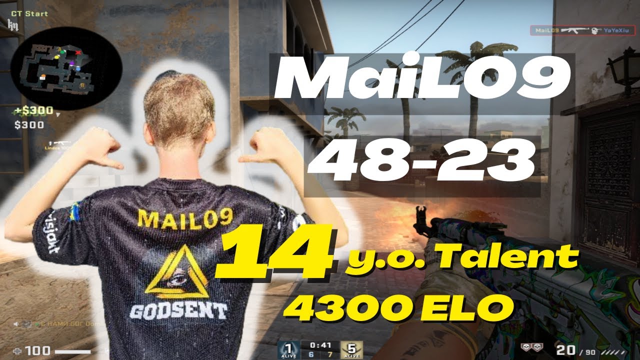 CSGO POV | MaiL09 48Kills MIRAGE POV | FACEIT RANKED | May 30, 2023