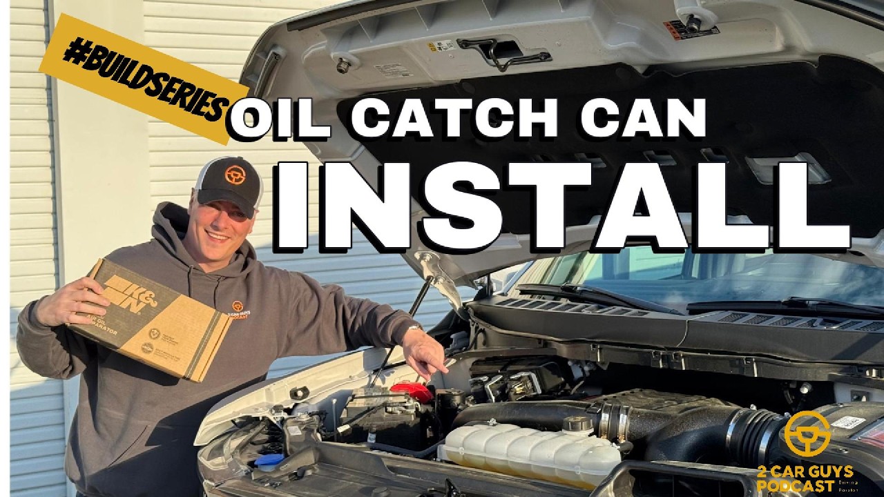 Installing the K&N Catch Can on the 2017-2023 Ford F150 Raptor