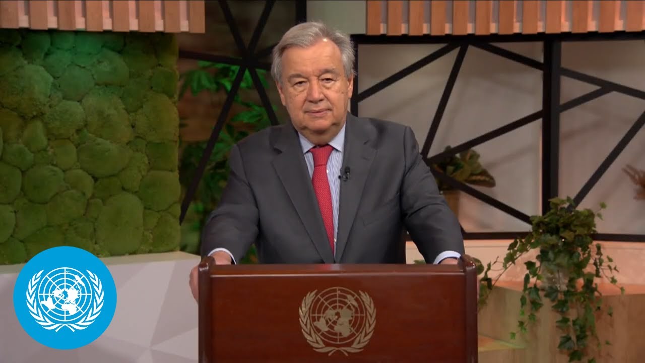 Model UNs 2022: A Message from the Secretary-General&nbsp;| United Nations