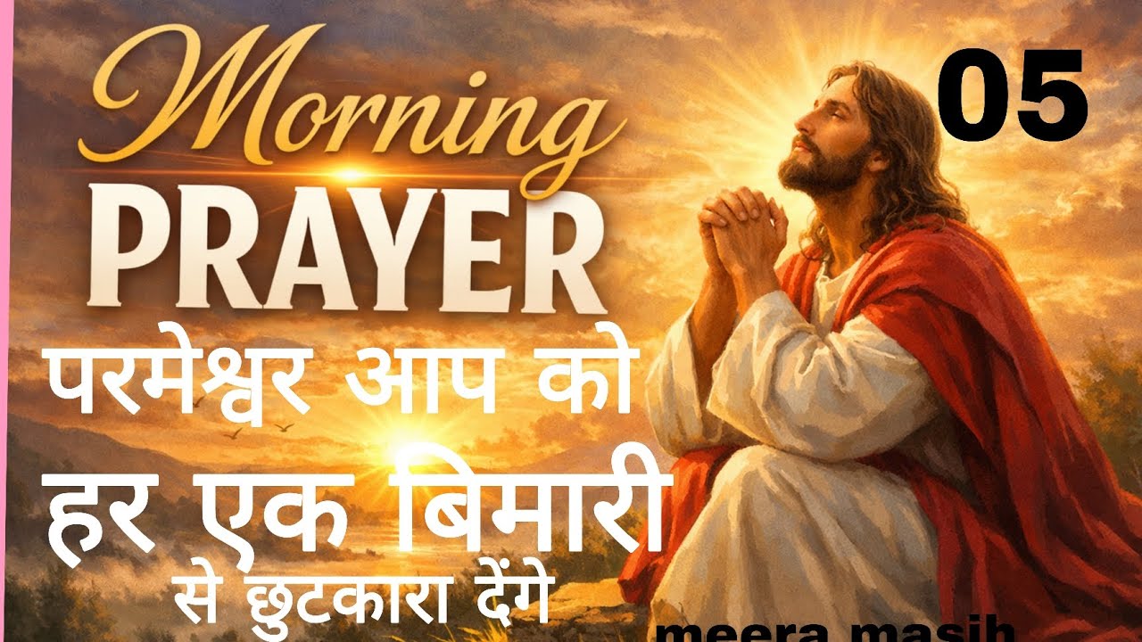 Morning prayer@परमेशवर आप को हर एक बिमारी से छुटकारा देंगे#meera masih 