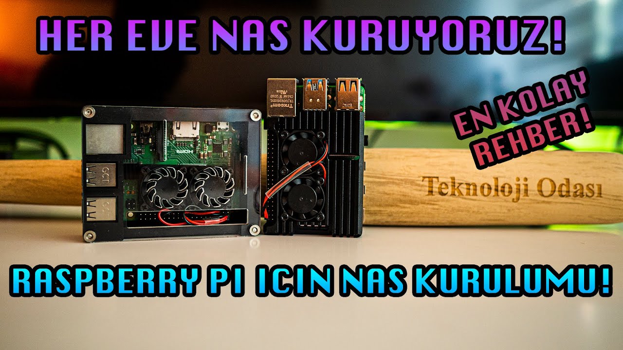 Raspberry Pi ile NAS Kurulum Rehberi! Herkes Evinde Nas Kurabilir!