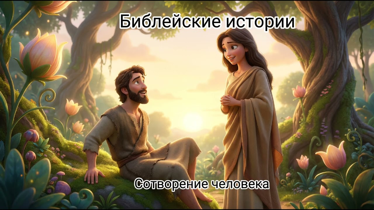 Библейские истории для детей | Сотворение человека | Простым языком для малышей