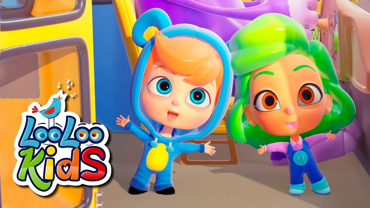 🚌 The Wheels On The Bus + Humpty Dumpty 🥚🎶 | Non-Stop Fun with LooLoo Kids! 🎉