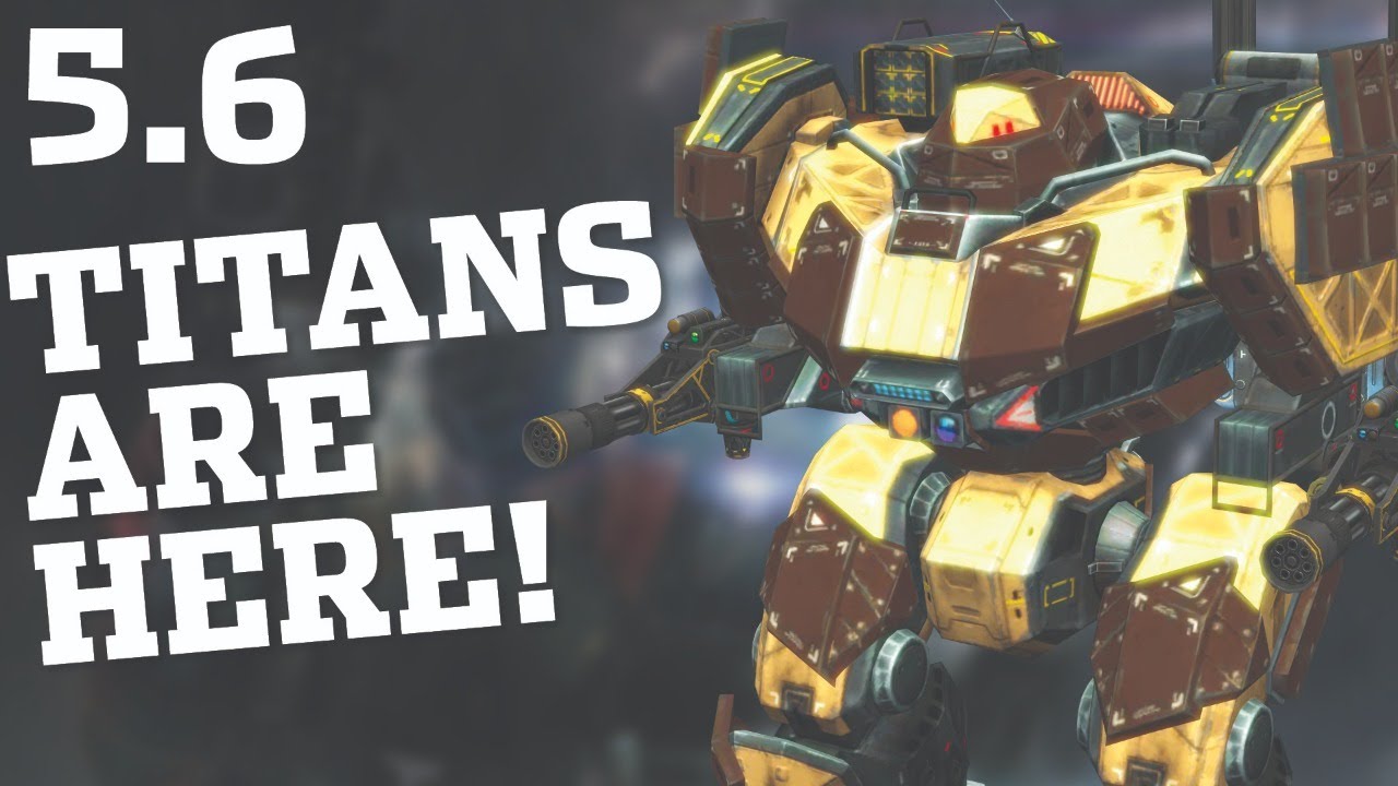 🔴 War Robots - TITANS ARE HERE! - New Update 5.6 | WR Live Stream Gameplay
