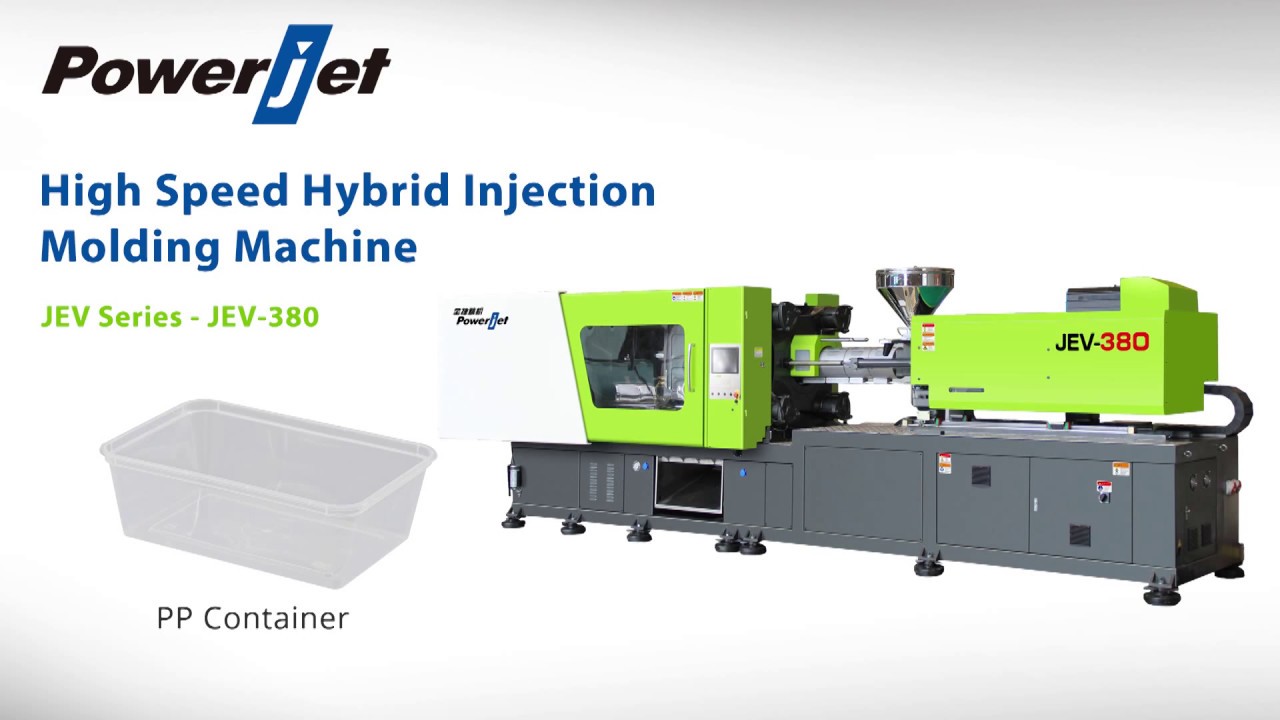 High Speed Hybrid Injection Molding Machine For Plastic Food Containers
