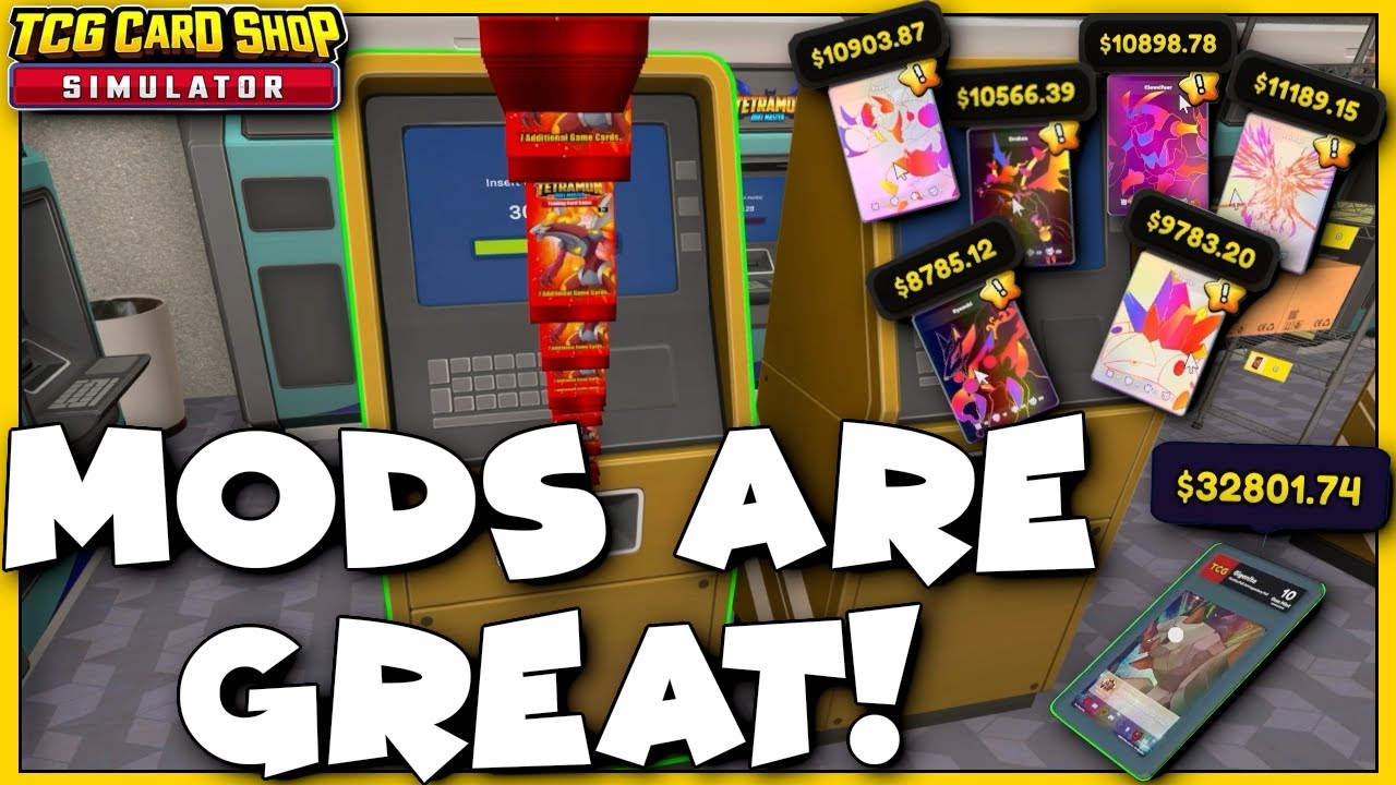 TCG Card Shop Simulator | The Mods I Wish I Installed Sooner! (Huge QoL Upgrades)