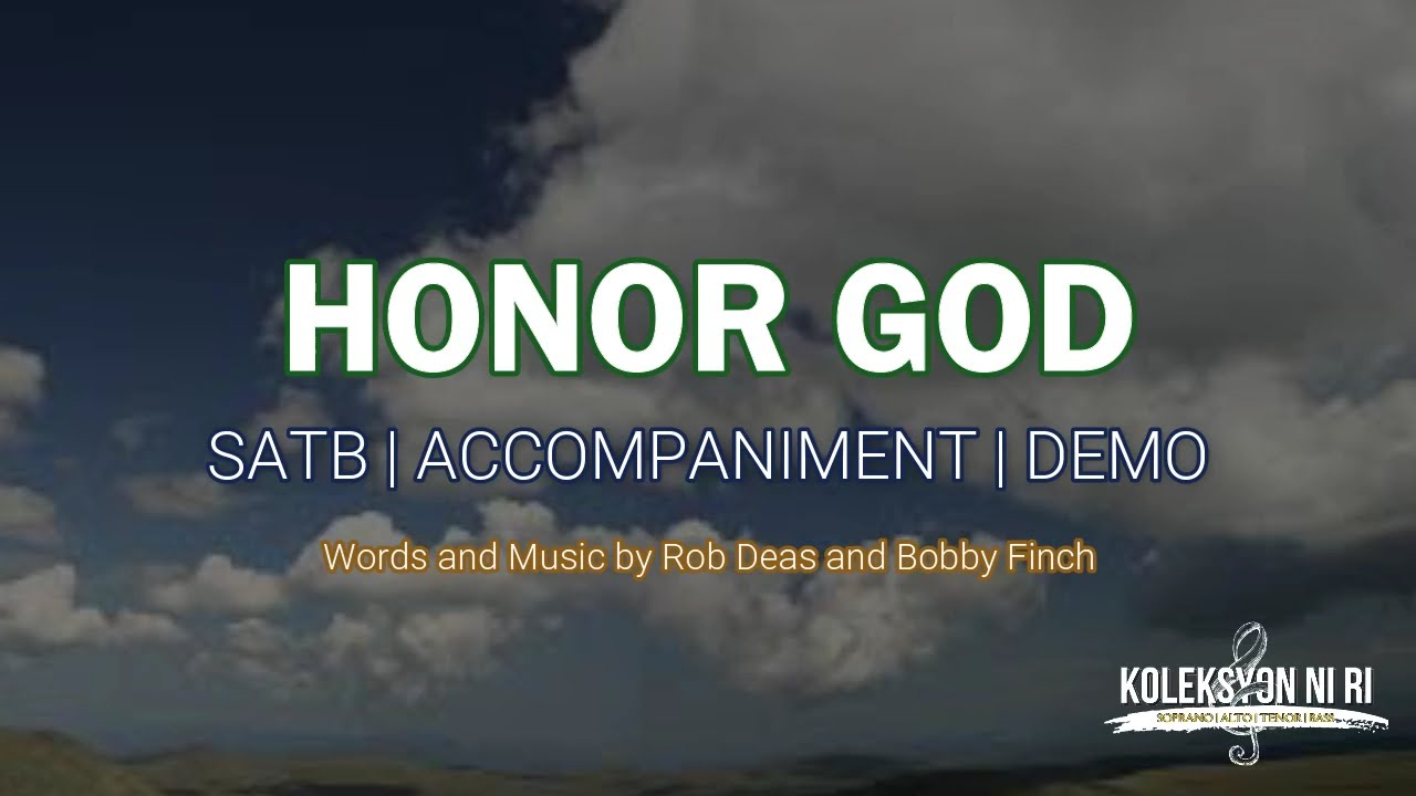 Honor God | SATB | Piano