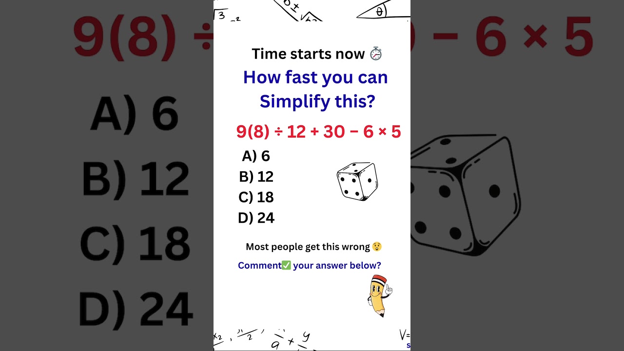 Can You Solve this Simplification Question? 🤯 