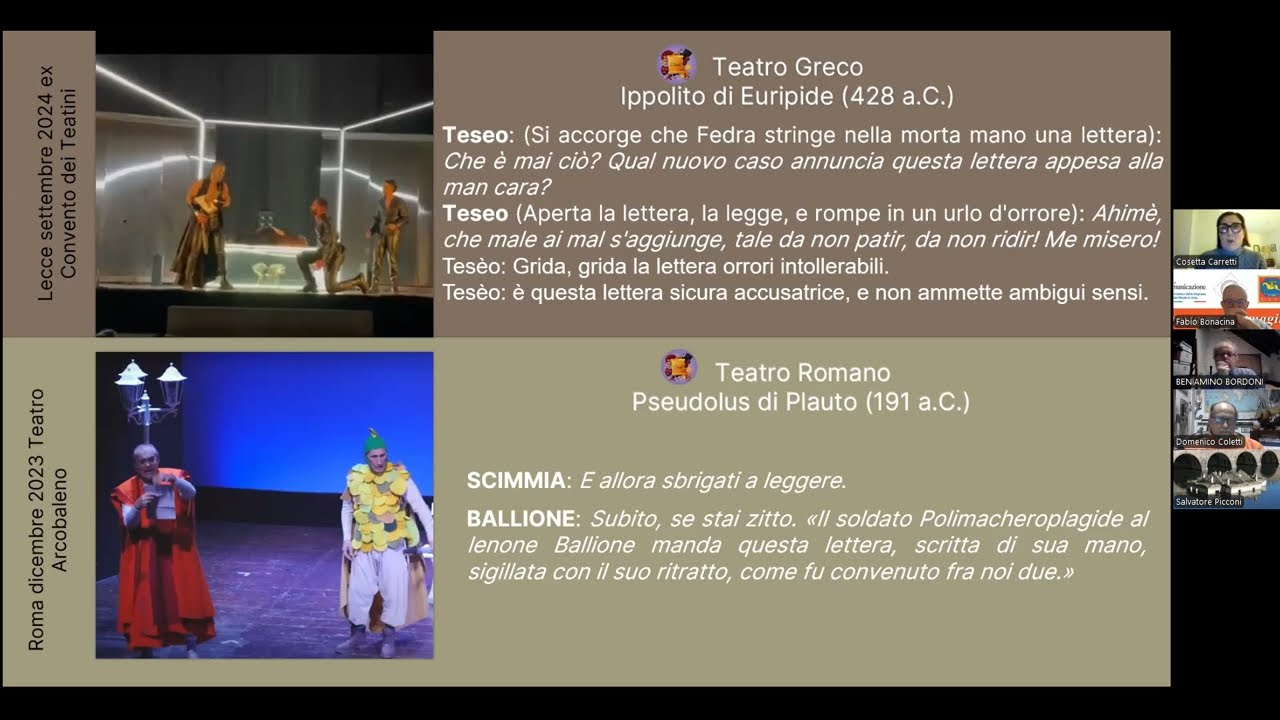 La posta in gioco: la lettera come strumento narrativo nel teatro