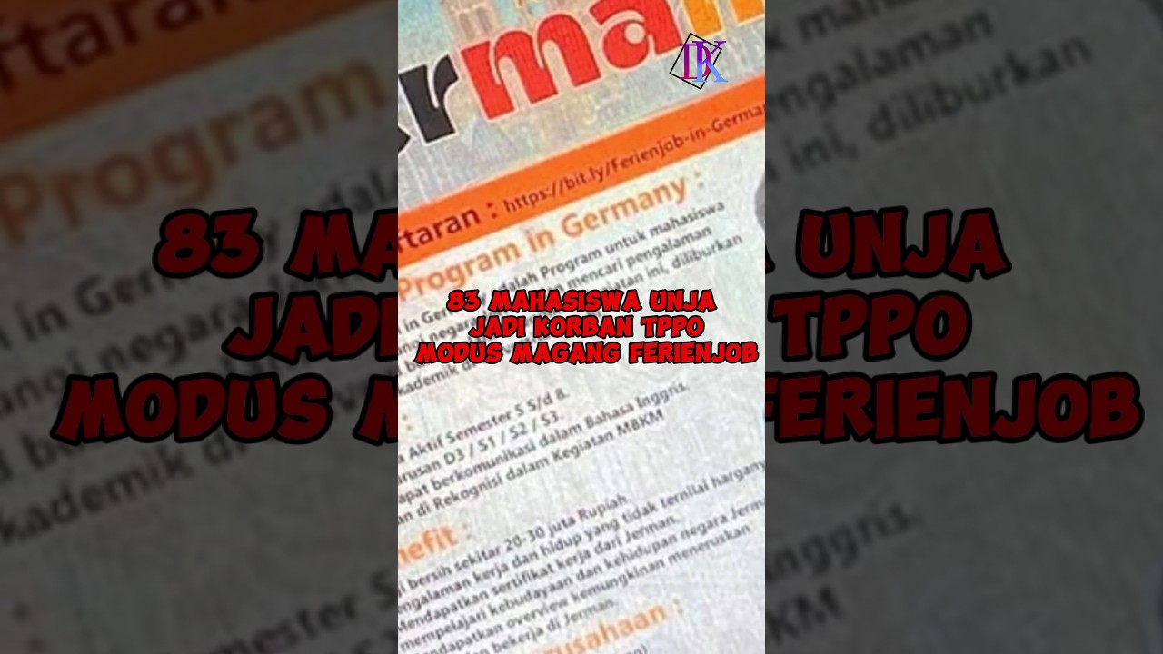 Modus Magang di JERMAN !!  #beritaterkini #viral #fyp #shorts