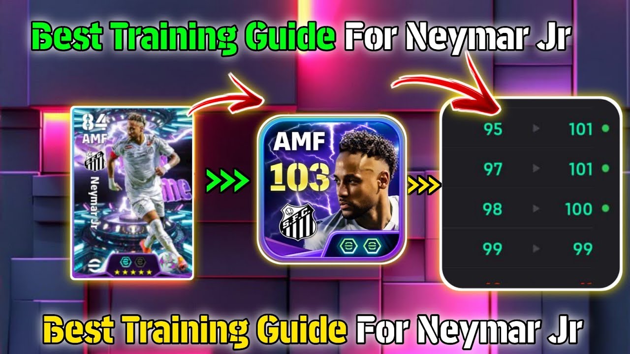 How to Train 103 Blitz Curl Neymar Jr | eFootball 2026