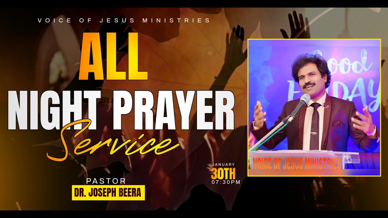 Watch Night Service Live || 30th Jan 2026 || VJM Church Kakinada || Dr. Joseph Beera