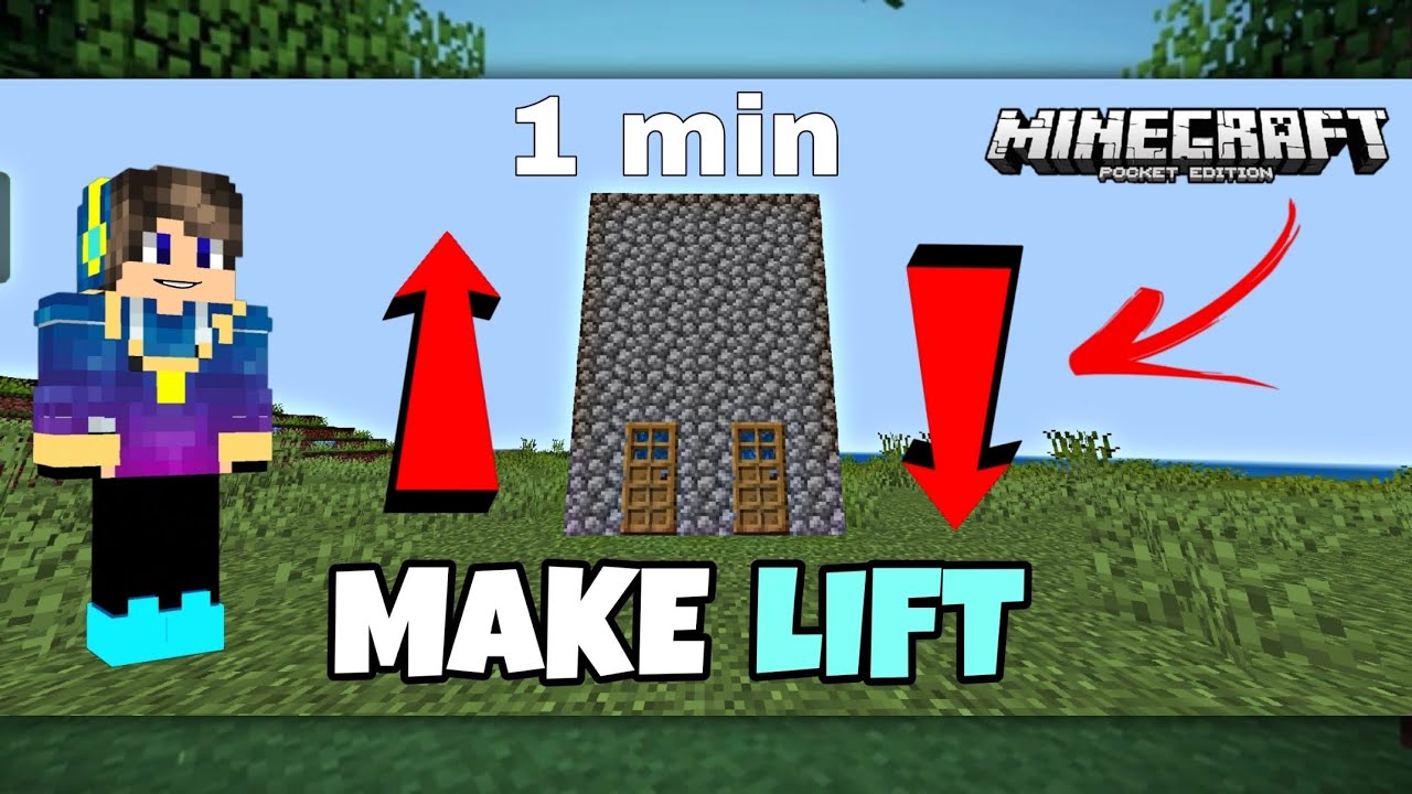 🔥 Make a Working Elevator in Minecraft Survival | Step-by-Step Guide
