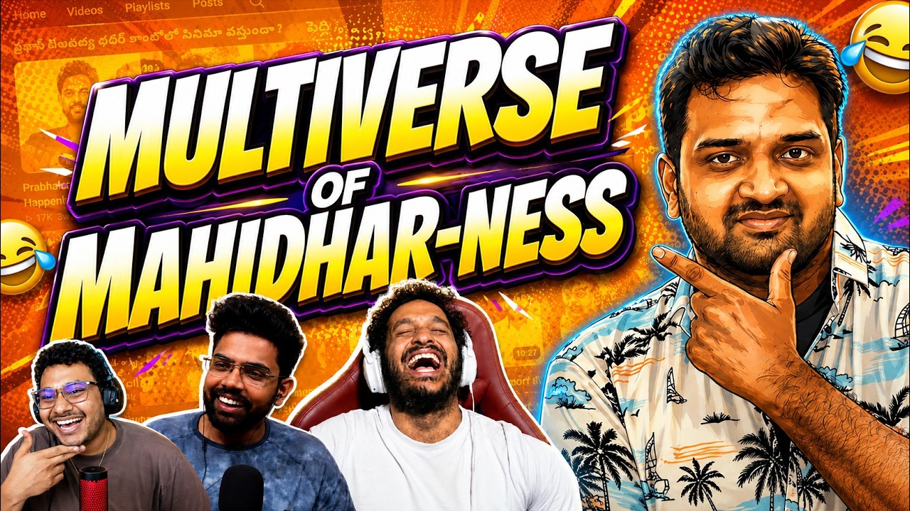 MAHIDHAR VIBES HAS MULTIPLE CHANNEL DISORDER..!!