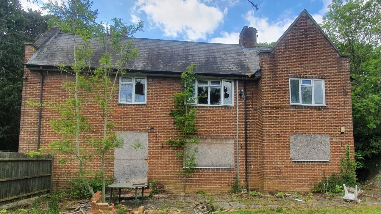 Two abandoned properties still left at harperbury mental asylum