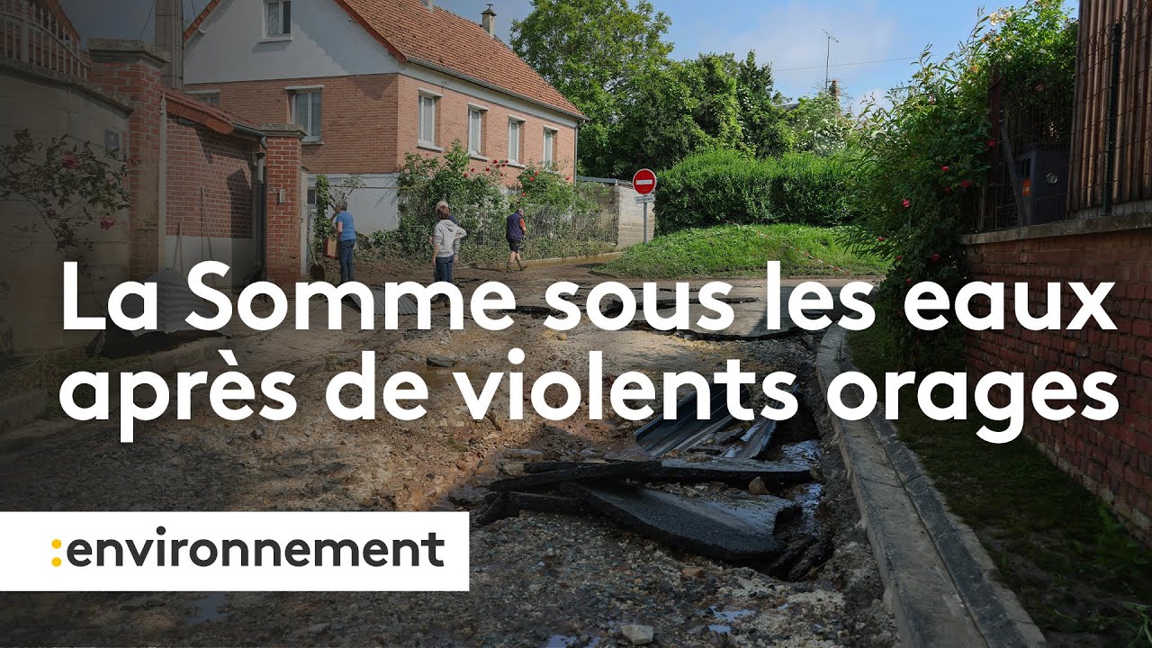 Somme : un fleuve de boue traverse Sailly-Laurette
