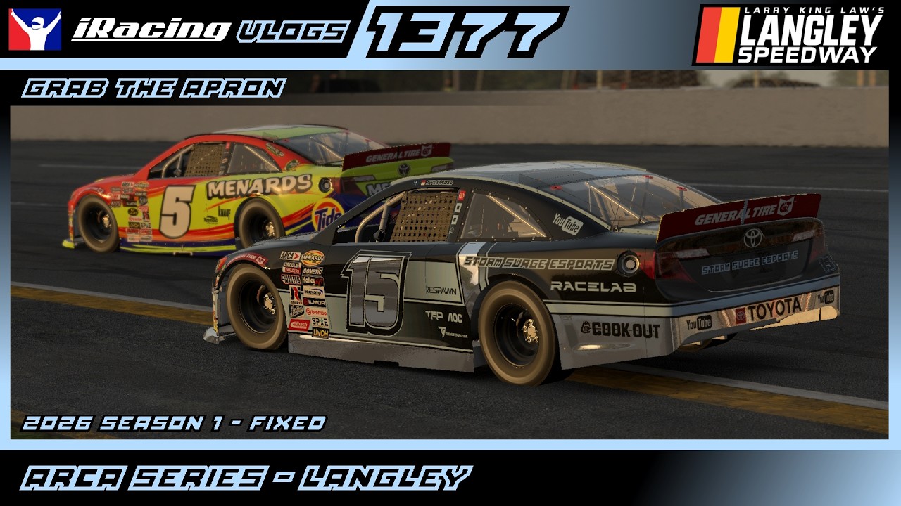 Grab the Apron - ARCA Series @ Langley - Fixed - iRacing Ep. 1377
