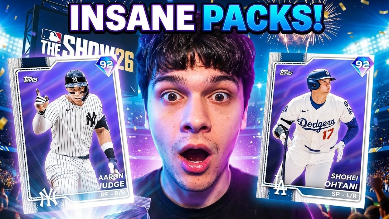 ОТКРЫВАЕМ 100 ПАКЕТОВ, ЧТОБЫ ПОЛУЧИТЬ АЛМАЗЫ! MLB The Show 26!