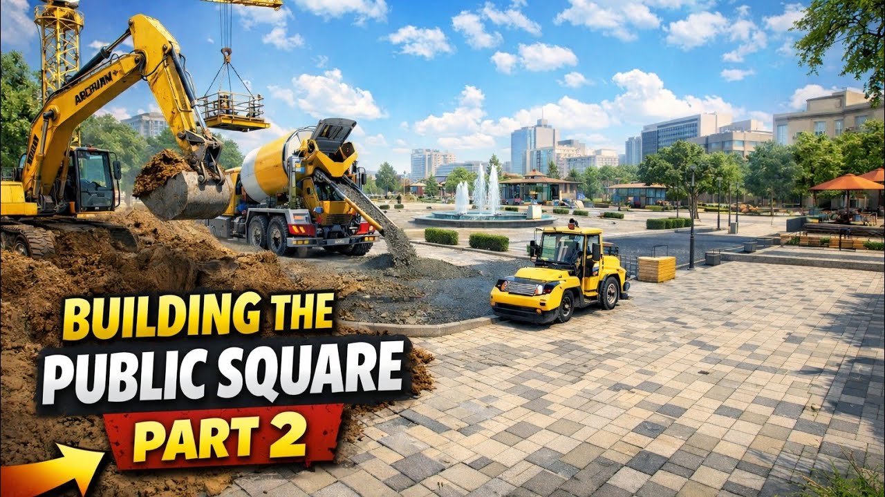 Construction Simulator | Building the Public Square – Part 2