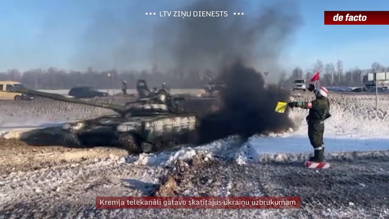 Kremļa telekanāli gatavo skatītājus ukraiņu uzbrukumam