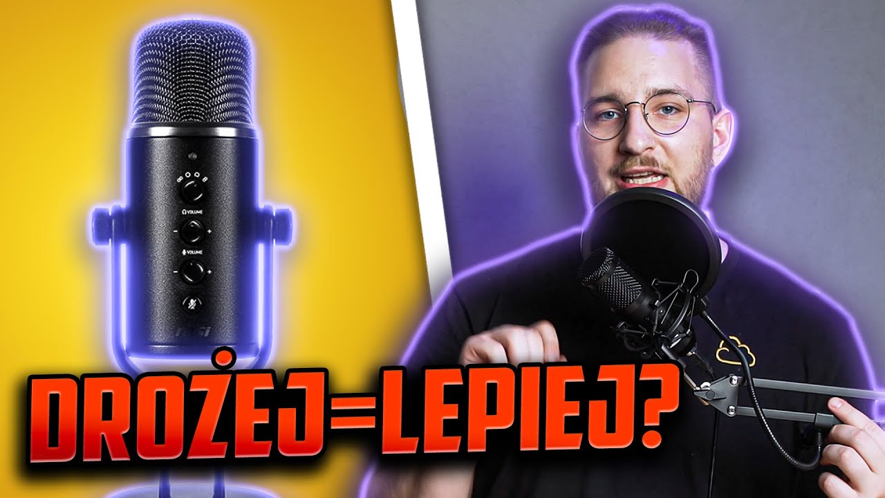 MIKROFON ZA 150 - 300 - 600 ZŁ. Warto dopłacać?