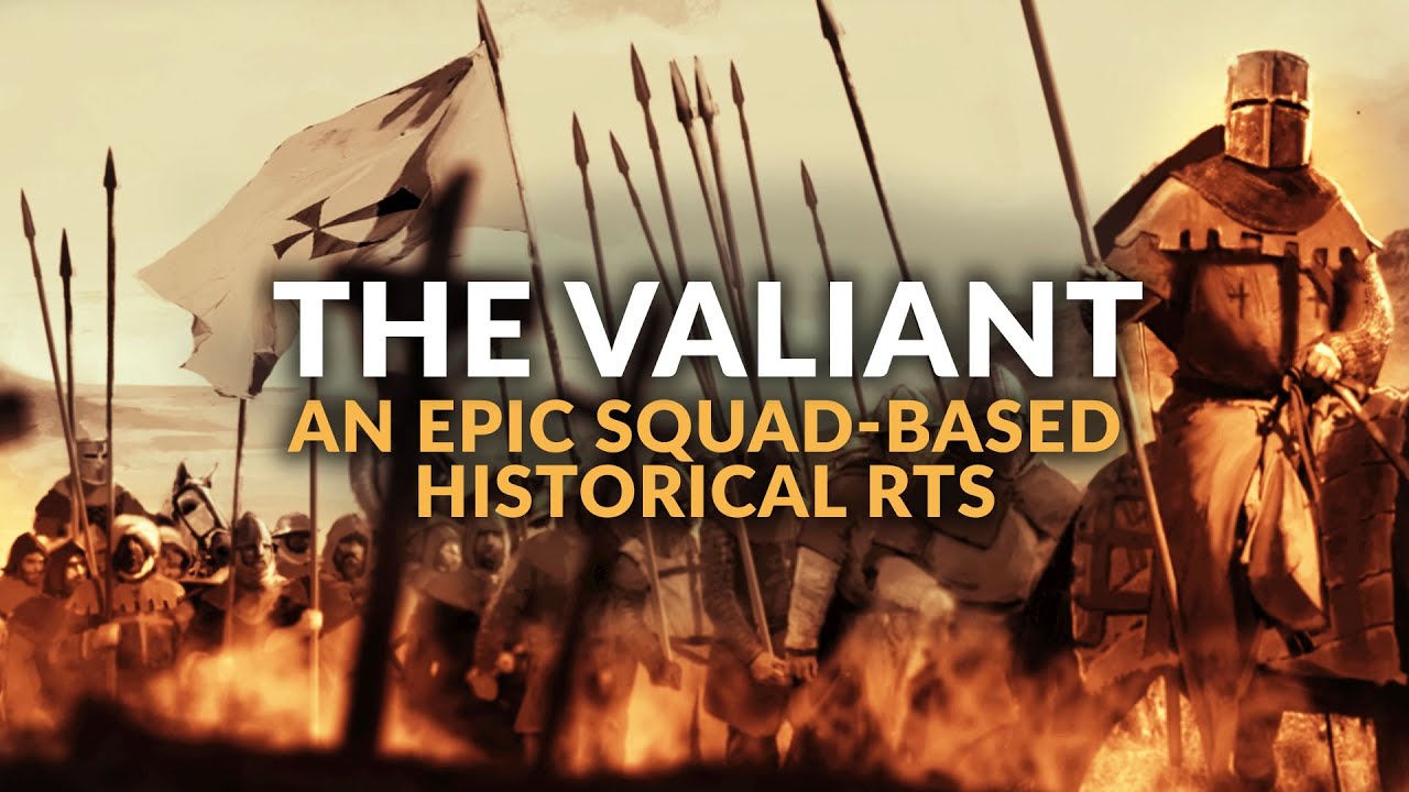 THE VALIANT - NEW MEDIEVAL RTS with Squad-Based Tactics (2022 New Strategy Games)