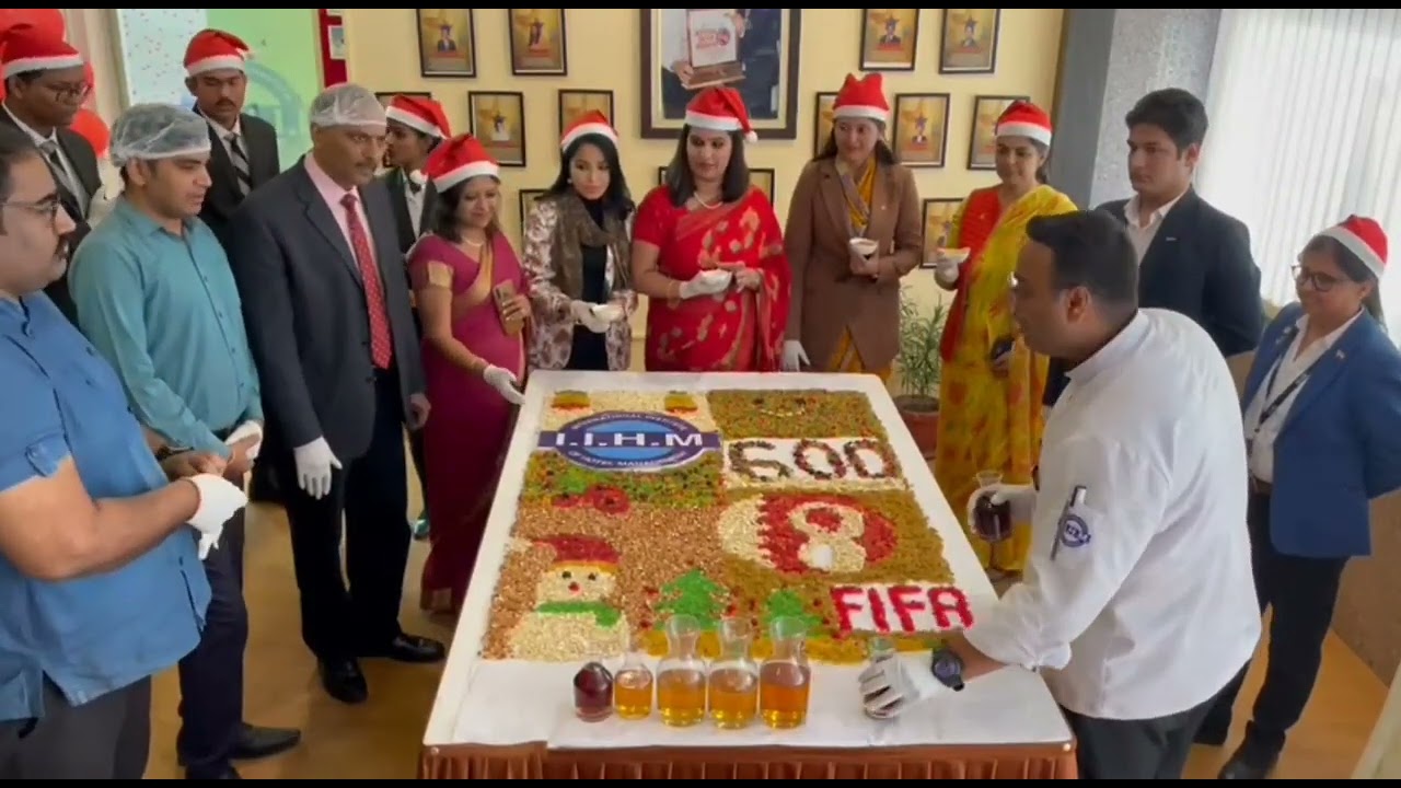 IIHM JAIPUR || Christmas Prelude... The Cake Mixing Bash