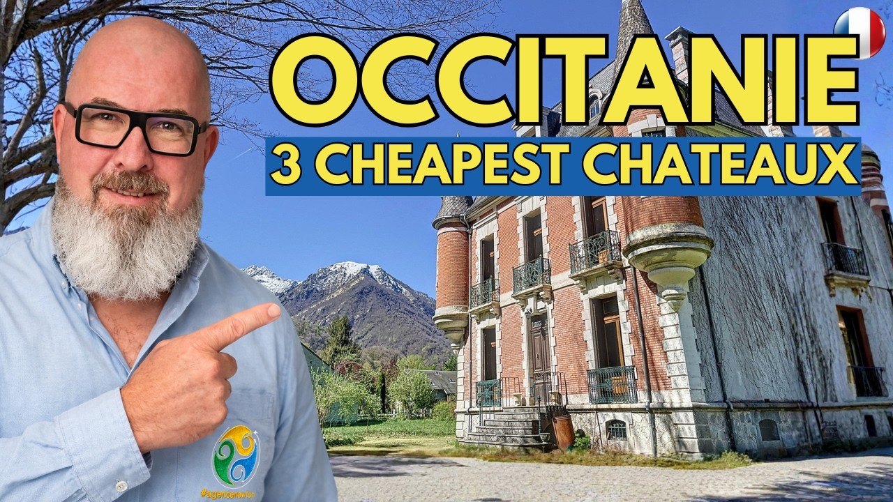 OCCITANIE - The 3 Cheapest Chateaux for sale