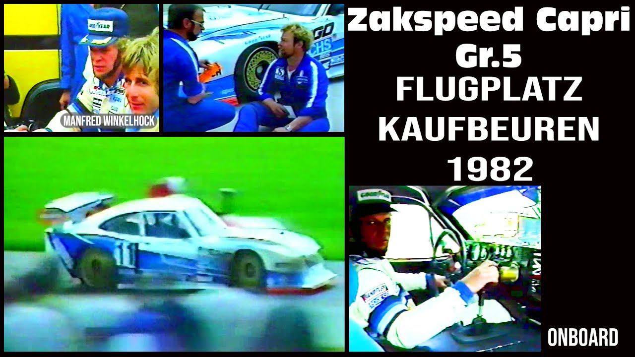 Zakspeed Capri Gr. 5 1983 | Flugplatz Kaufbeuren | onboard - interview