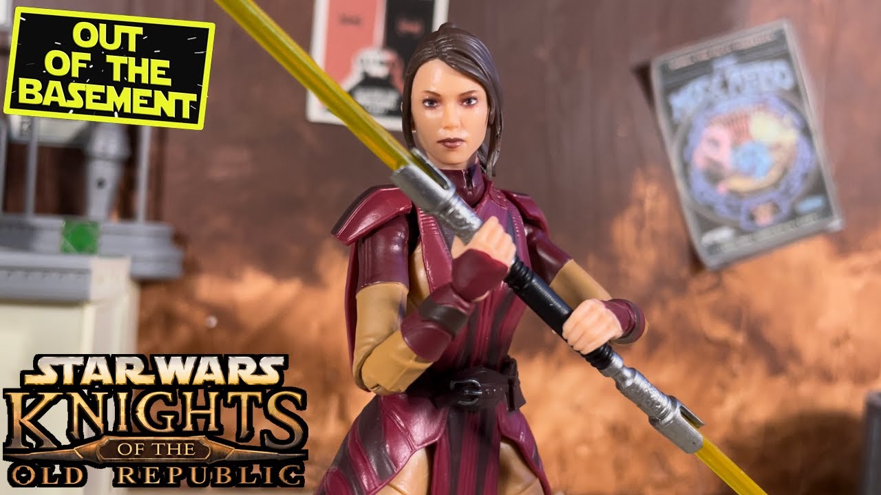Обзор новой фигурки Бастилы Шан (KOTOR) из Star Wars Black Series от Gaming Greats