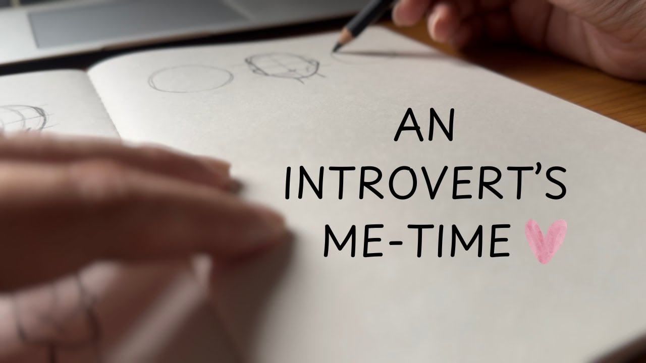 introvert's solo activities | finding peace in nature, reading thrillers, learning to draw | vlog