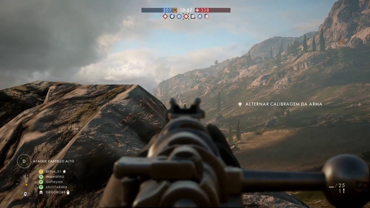 britus b1 multiplayer snipers kills in battlefield 1 hardcore mode on PS4
