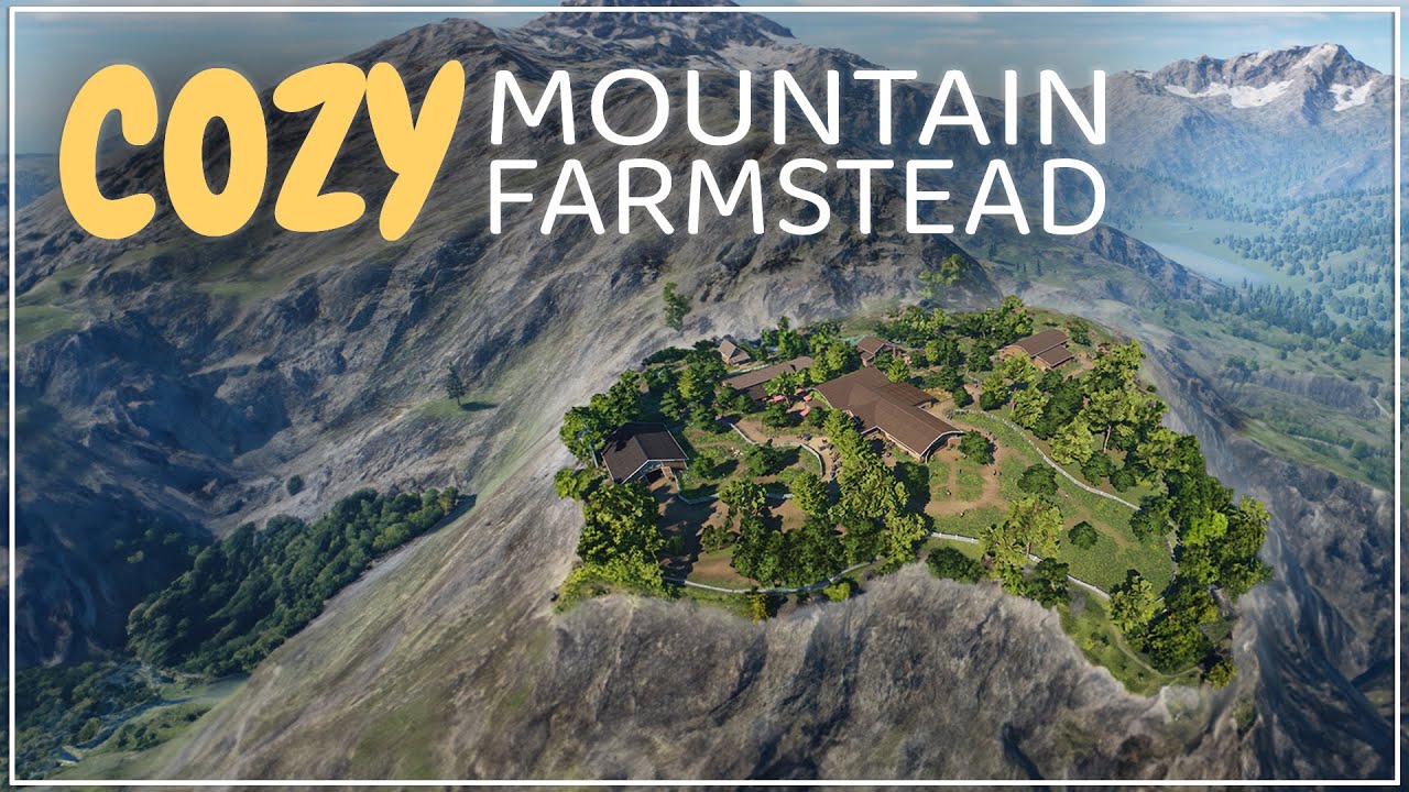I Built a COZY FARMSTEAD on a MOUNTAIN in Planet Zoo