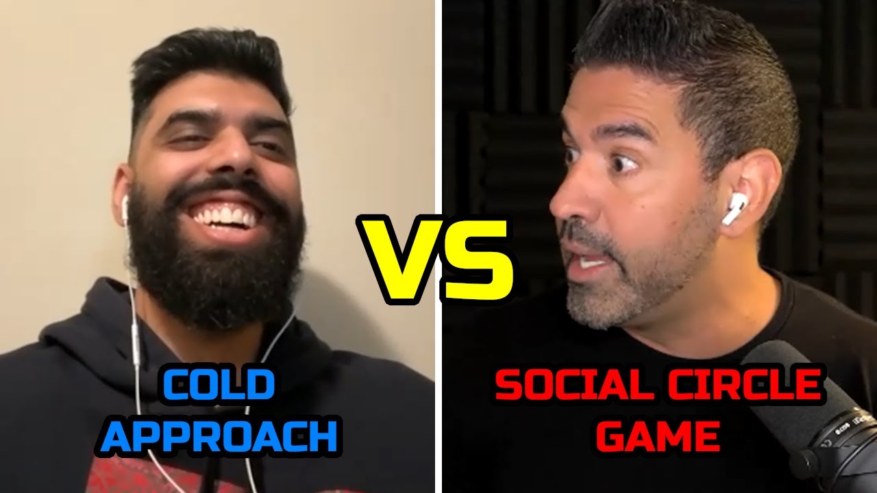 CHILL DEBATE! Cold Approach VS Social Circle Game Debate (Hamza Hitch VS Michael Sartain)