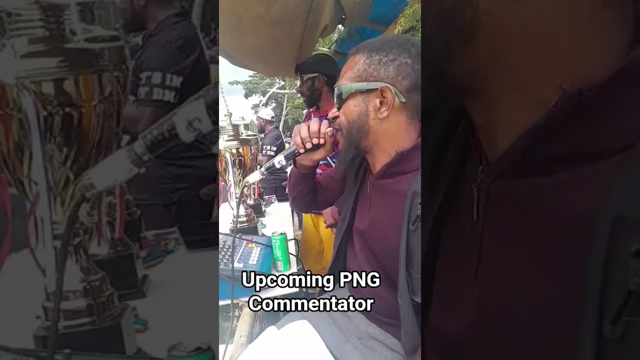 PNG NRL Commentator - Dreams are free