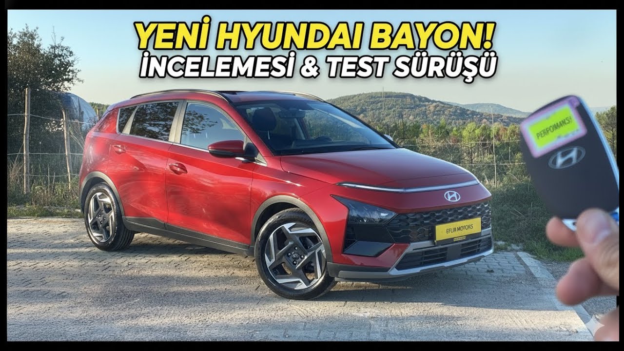 HYUNDAİ BAYON 1.0 T-GDI İNCELEME | 3 SİLİNDİR PERFORMANSI YETERLİ Mİ ? | ELİTE PAKET