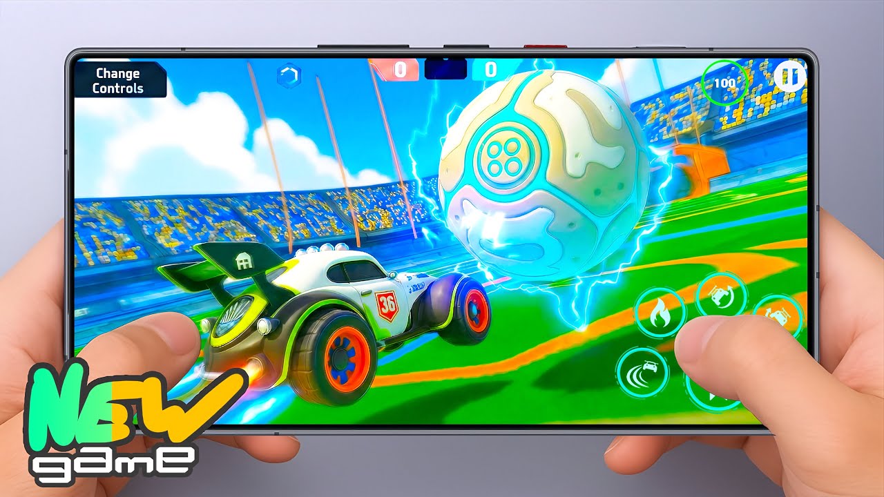 SALIÓ en MÓVILES un JUEGO SIMILAR a “ROCKET LEAGUE” | Android iOS