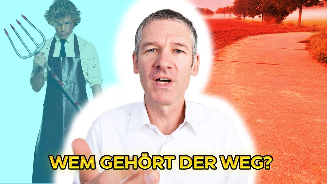Wem gehört der Weg? Rechtsanwalt reagiert auf Mein Recht | Anwalt Thomas Fraiss
