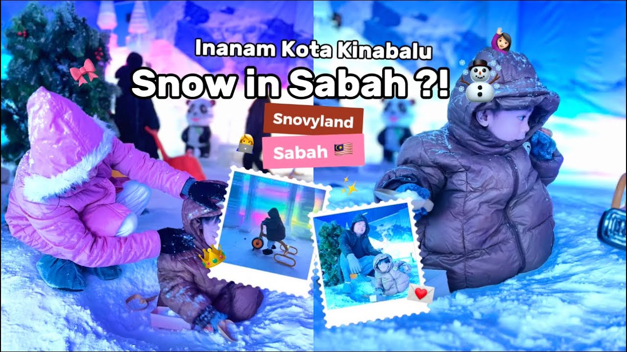 Snow in Sabah?! ❄️ First Time at Snovyland Inanam Kota Kinabalu (Full Guide)