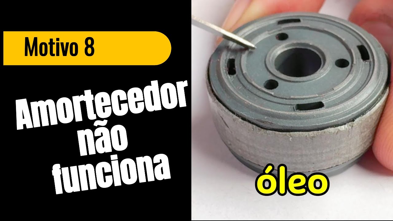 curso de amortecedor Grátis aula 13 Válvula de amortecedor Regular pressão