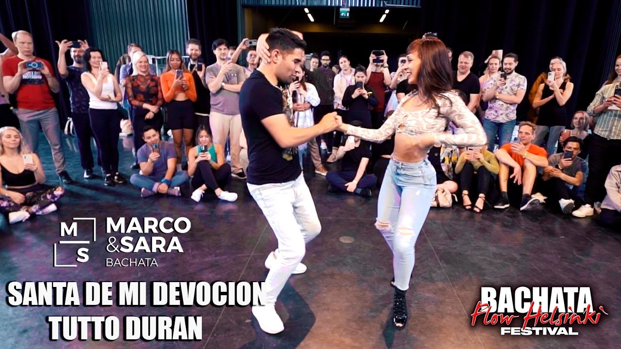 SANTA DE MI DEVOCION TUTTO DURAN / MARCO Y SARA BACHATA WORKSHOP Helsinki bachata flow 2023
