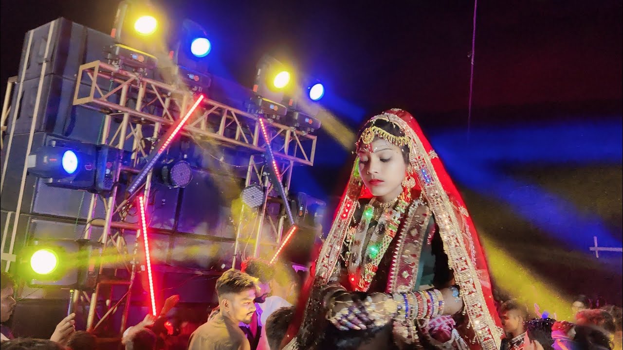 Aadivasi Dhulhan Dance Video umarkhad2024 न्यु दुल्हन डांस नाईट विडीयो नाइट डांस वीडियो उमरखड़ी शादी