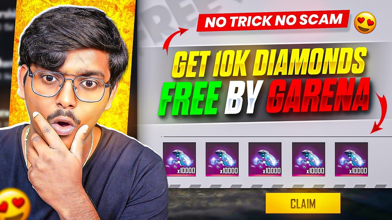 No Trick No Scam Get Free 10k Diamonds By Garena🤩🔥|| OB53 UPDATE FREE FIRE l FREE FIRE NEW EVENT
